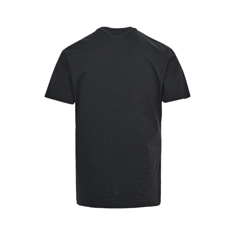 Black Graphic Print Short Sleeve T-Shirt view