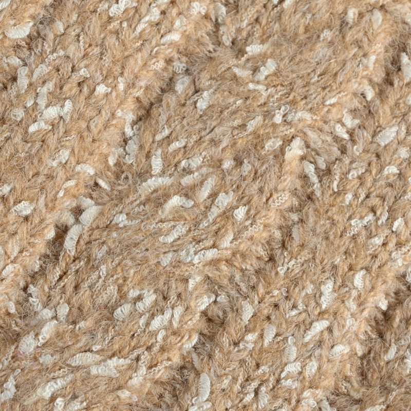 Beige Cable Knit Cardigan view
