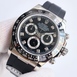 Rolex Oyster Perpetual Cosmograph Daytona Black Dial view 3