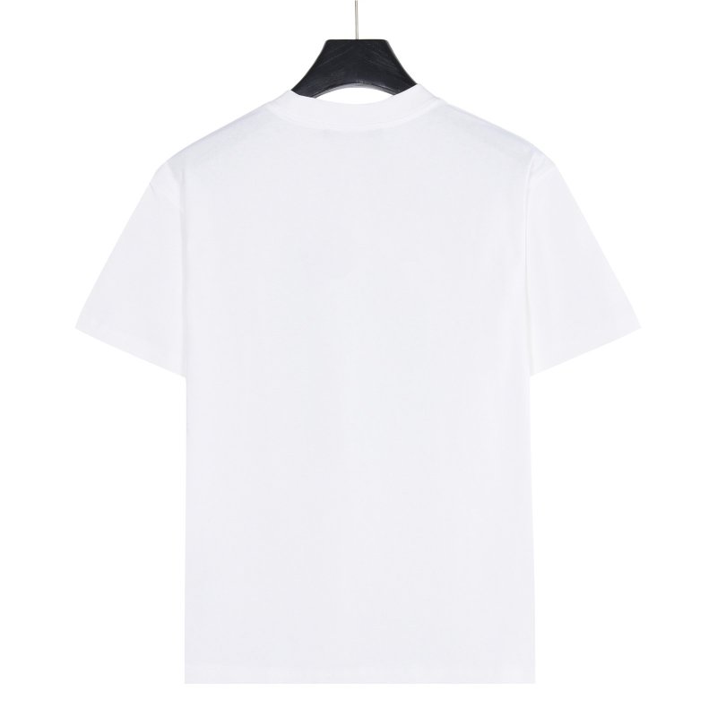 Balenciaga Graffiti Logo White T-Shirt view