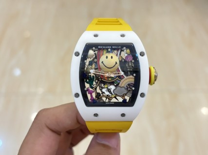 Richard Mille RM 88 Smiley Automatic Tourbillon White Yellow