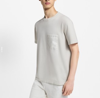 Premium Cream Pocket T-Shirt view 2