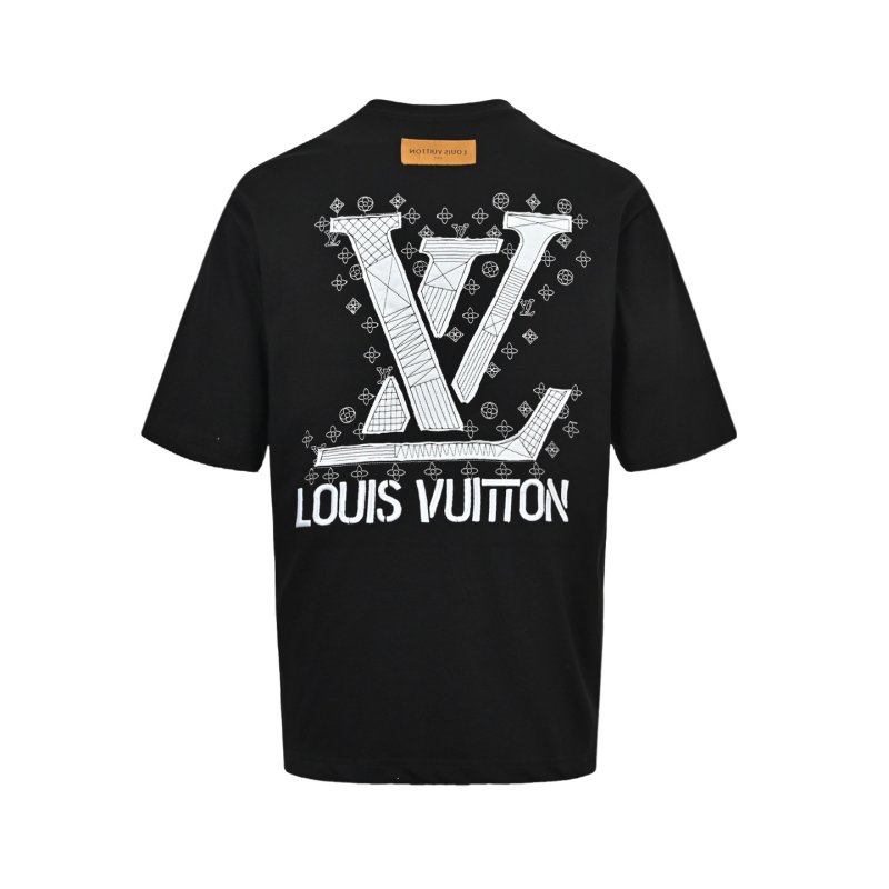 Essentials Black A Logo Short Sleeve T-Shirt view