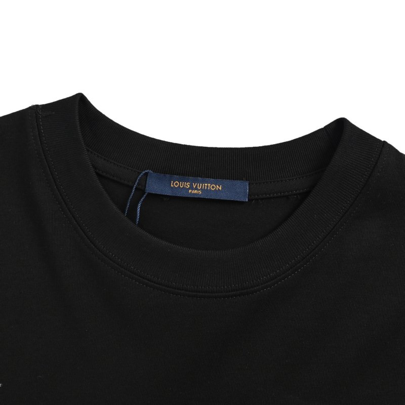 Essentials Black A Logo Short Sleeve T-Shirt view