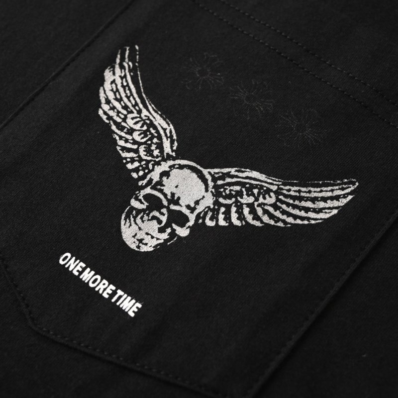Aerosmith Winged Logo Black T-Shirt view