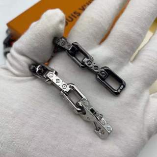 Louis Vuitton Bamboo Segment Chain Belt Orange & Black view 7