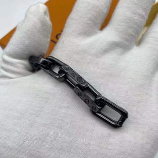 Louis Vuitton Bamboo Segment Chain Belt Orange & Black view 9