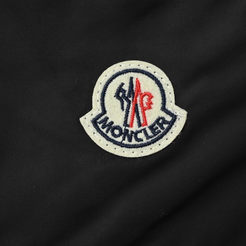 Moncler Black Shorts with Striped Side Tape view