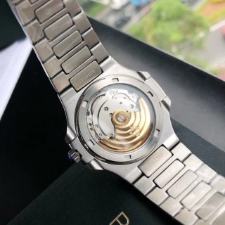 Patek Philippe Nautilus Silver Steel Watch view 8