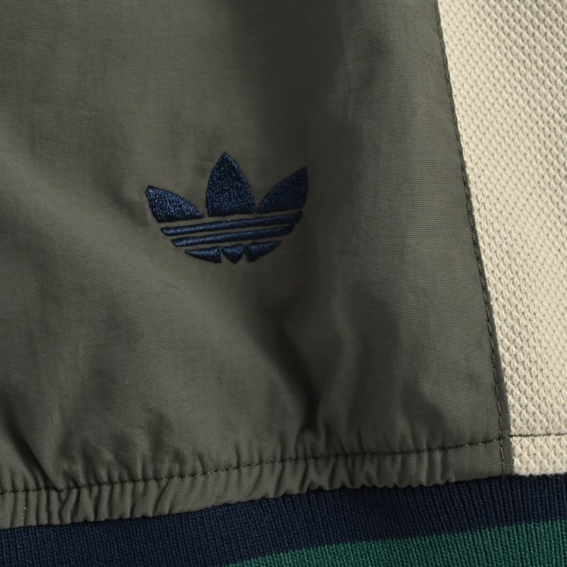 Adidas Colorblock Hoodie Navy White view