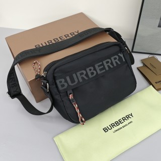 Burberry Black Nylon Camera Bag view 3