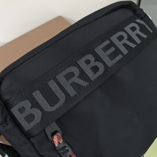 Burberry Black Nylon Camera Bag view 4