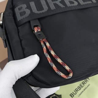 Burberry Black Nylon Camera Bag view 6