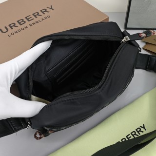 Burberry Black Nylon Camera Bag view 9