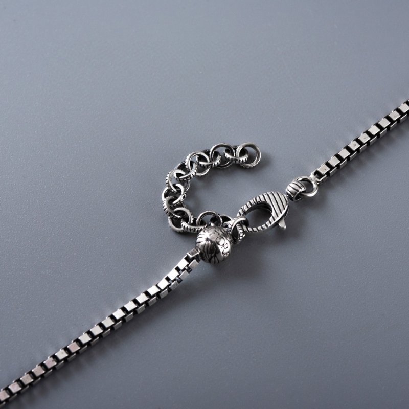 Gucci Bull Head Silver Pendant Necklace view