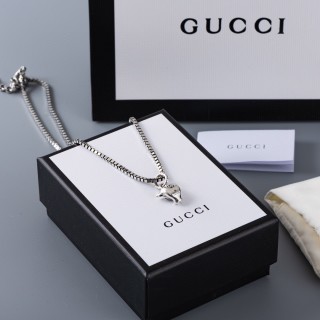 Gucci Bull Head Silver Pendant Necklace view 8