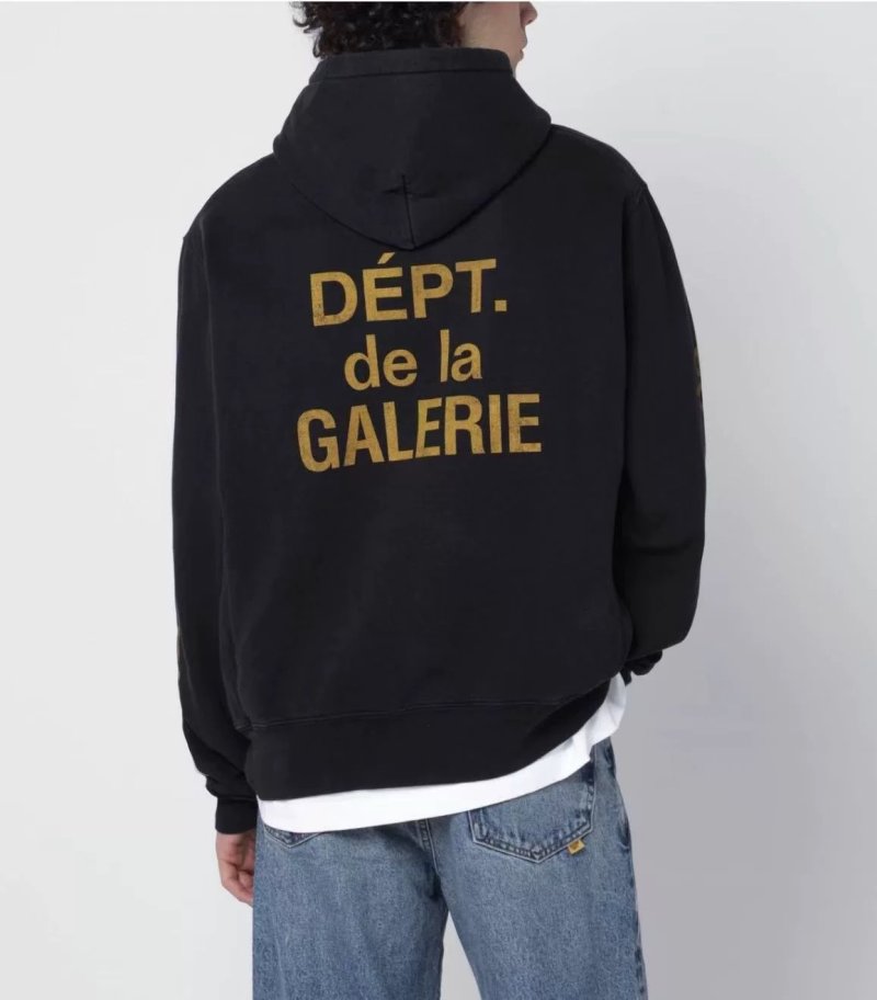 Gallery Dept Black Dept Galerie Logo Hoodie view