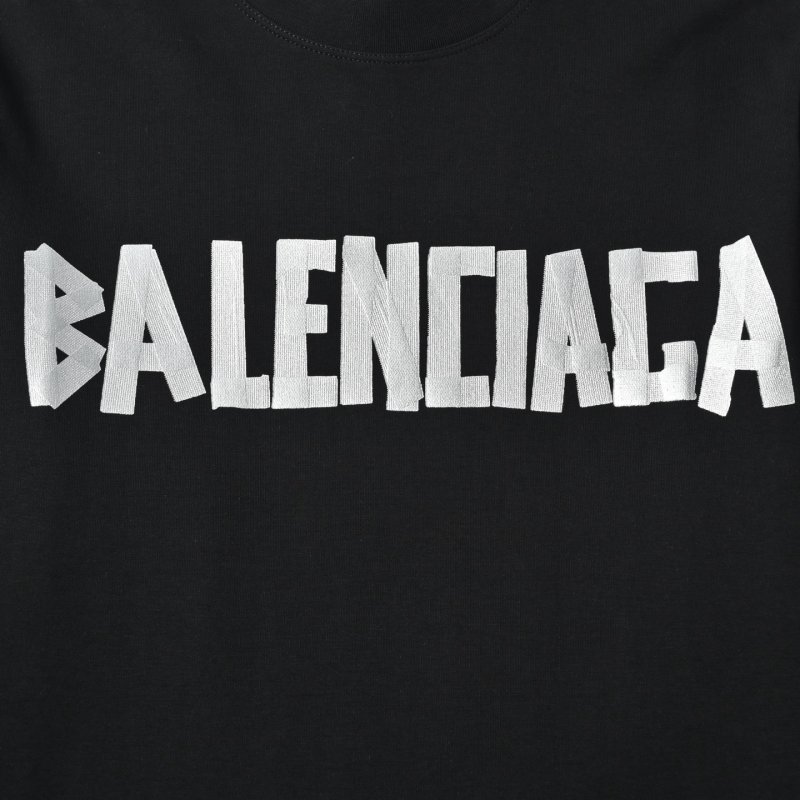 Balenciaga Black Logo Long Sleeve T-Shirt view