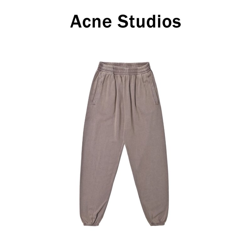 Wide-Leg Relaxed Fit Trousers Beige view