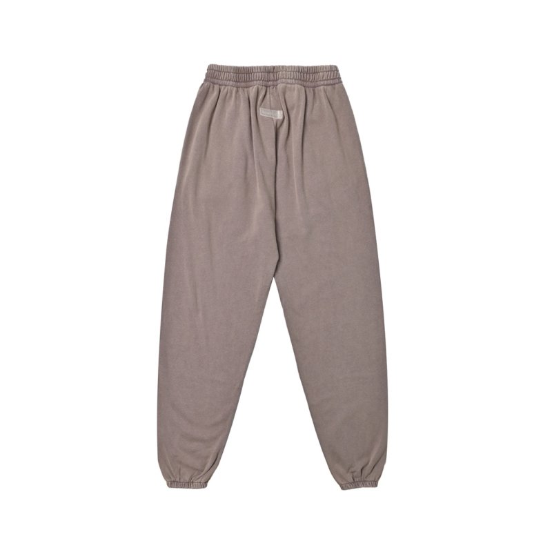 Wide-Leg Relaxed Fit Trousers Beige view