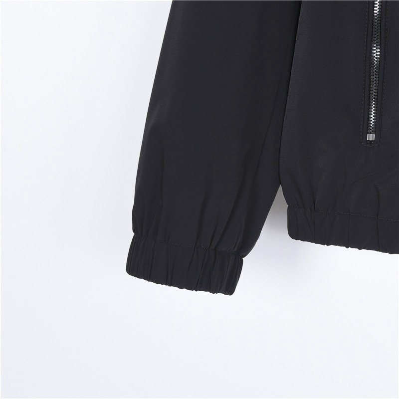 Stone Island Black Zip Hoodie Jacket view