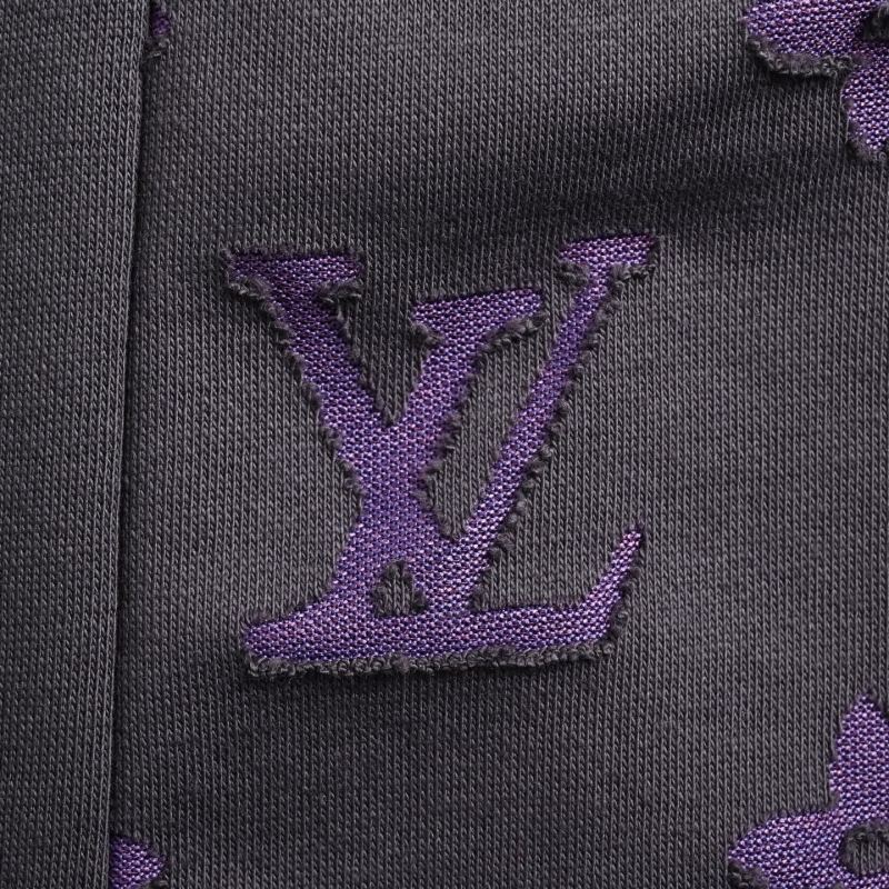 Louis Vuitton Monogram Shorts Black Purple view