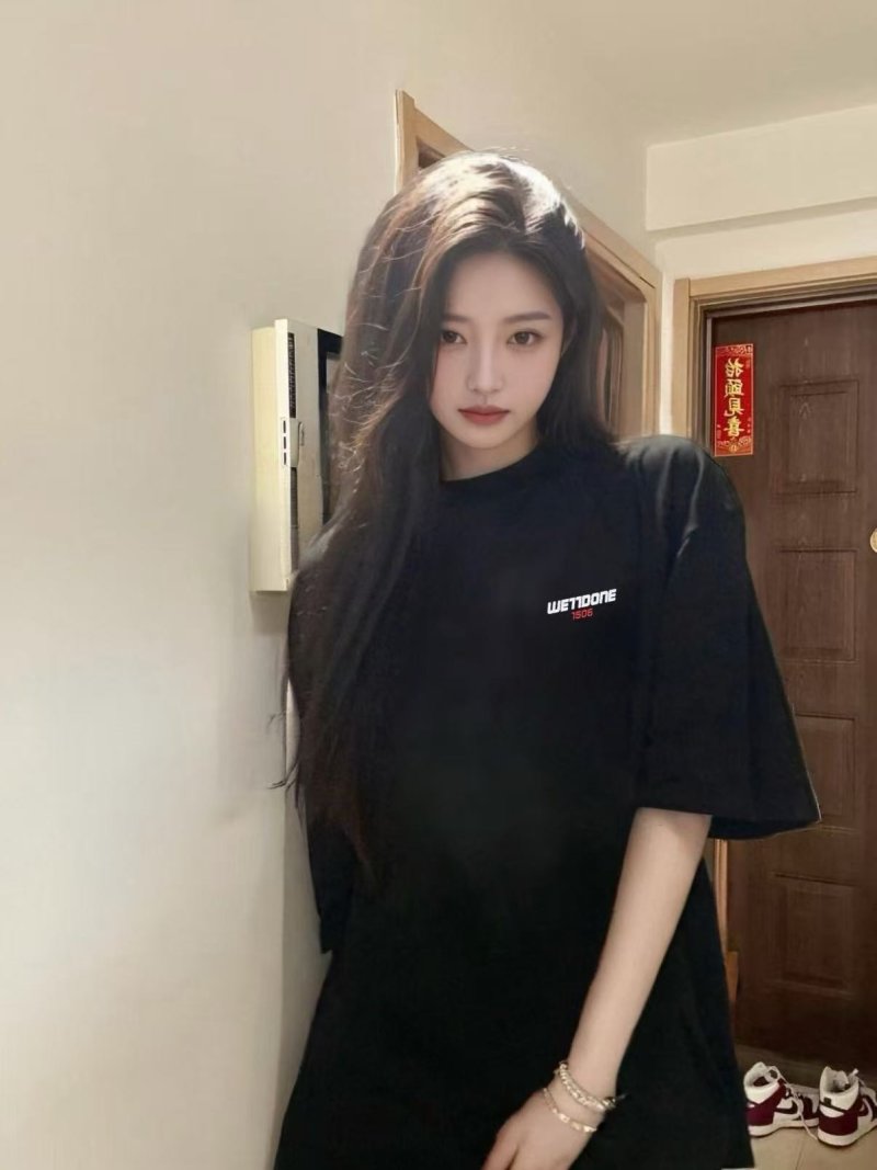 WetDone Black Short Sleeve T-Shirt