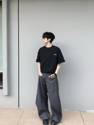 WetDone Black Short Sleeve T-Shirt view 3