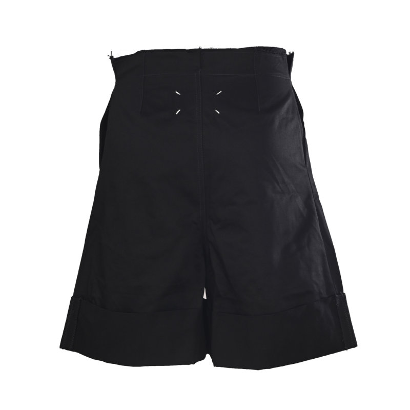 Black Relaxed Fit Shorts view