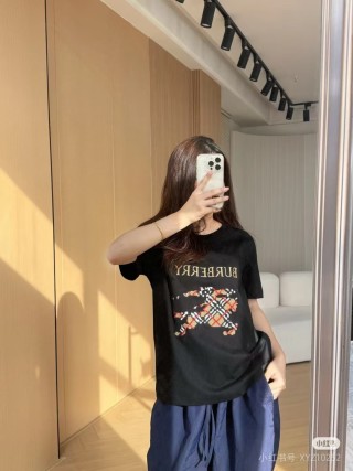 Burberry Black Graphic Logo T-Shirt