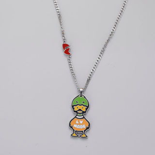 Louis Vuitton Duck Pendant Necklace - Green/Orange view 5