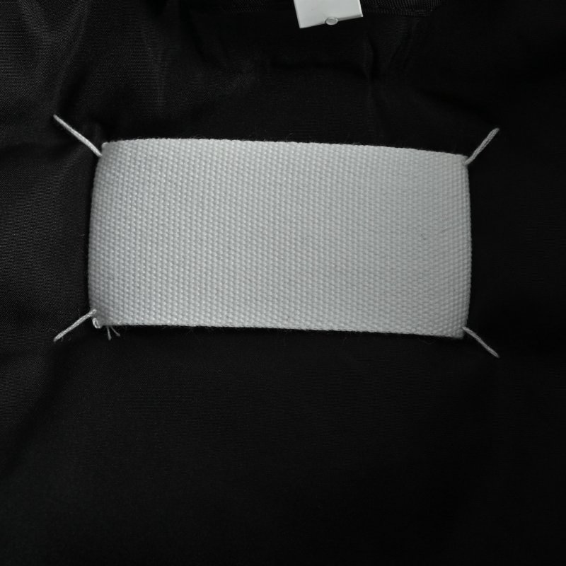 Black Puffer Bomber Jacket with Ribbed Cuffs view
