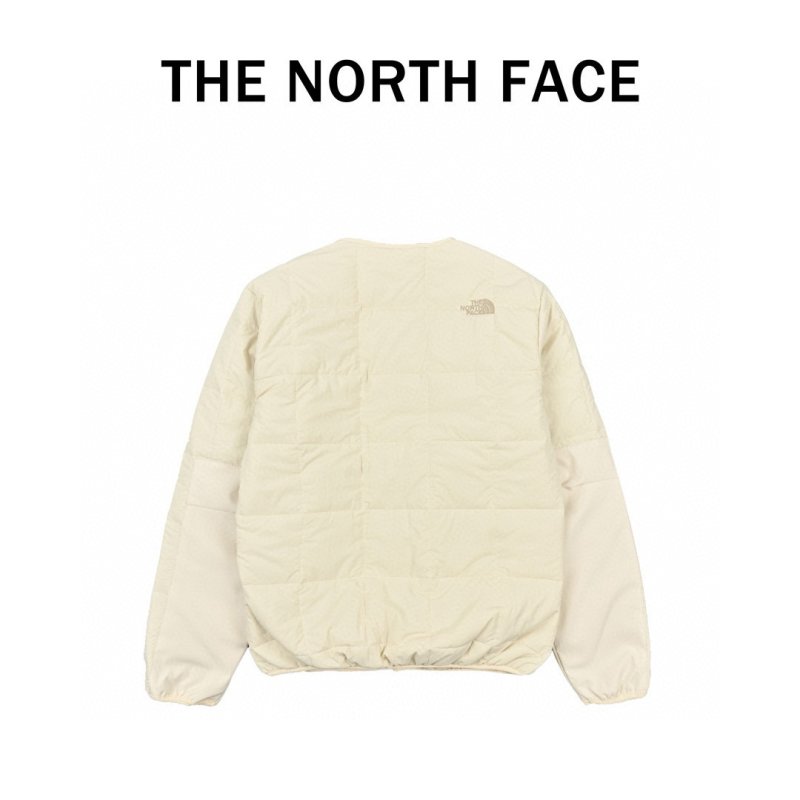 The North Face Cream Puffer Jacket view