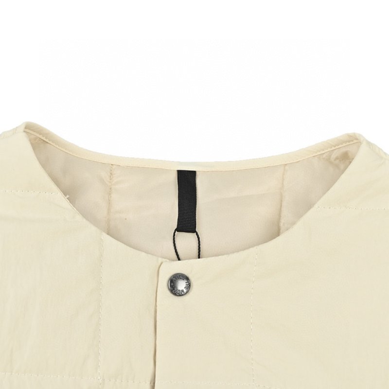 The North Face Cream Puffer Jacket view