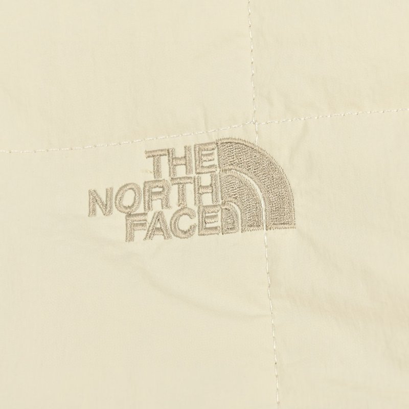 The North Face Cream Puffer Jacket view