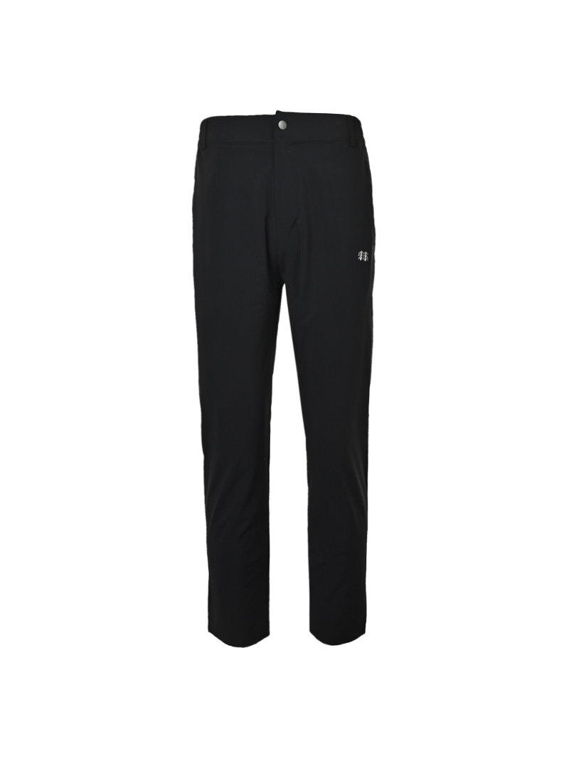Black High-Waist Flared Pants view