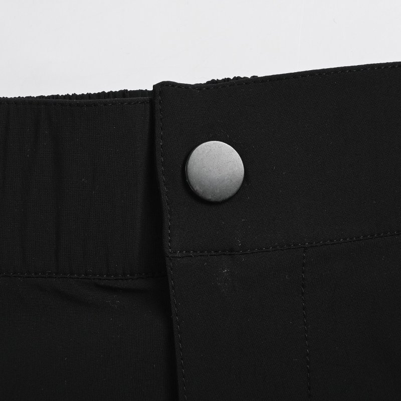 Black High-Waist Flared Pants view