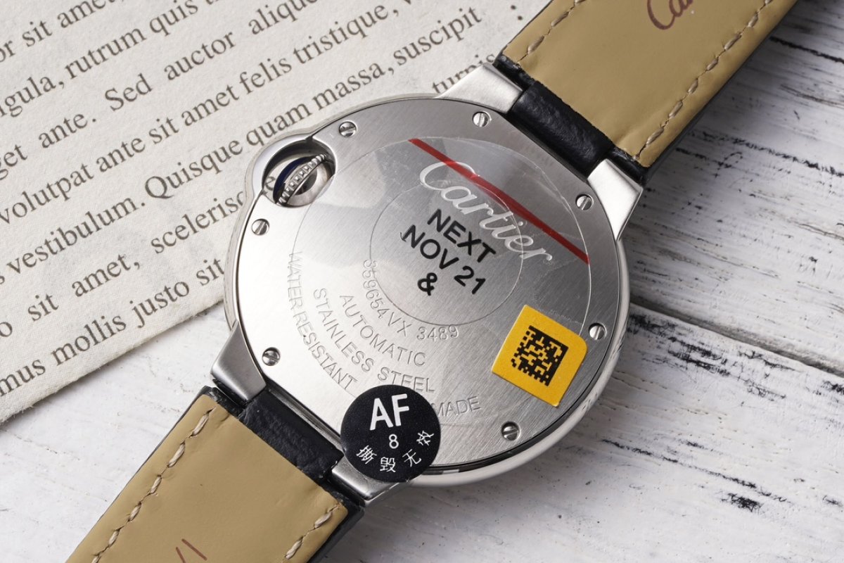 Cartier Ballon Bleu 33mm White Dial Automatic Watch view