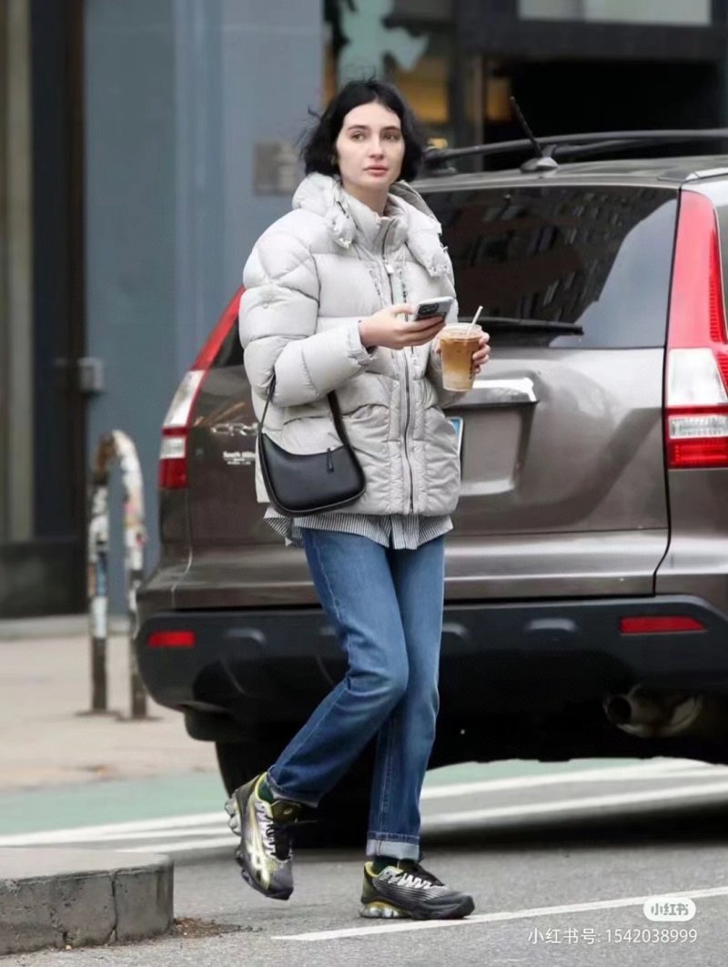 Navy Puffer Down Jacket – Quilted Winter Coat view