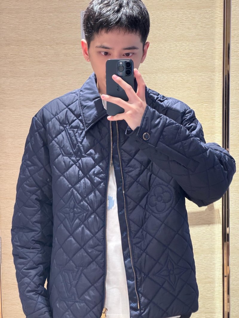 Black Quilted Lightweight Jacket view