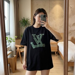Louis Vuitton LV Monogram Short Sleeve T-Shirt Black