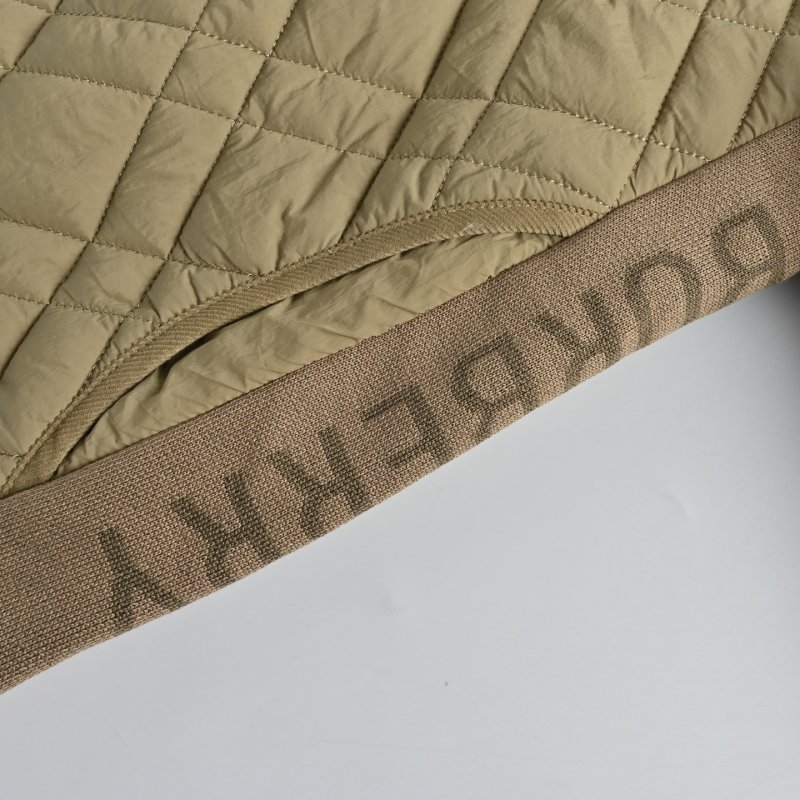 Quilted Puffer Jacket Cream view