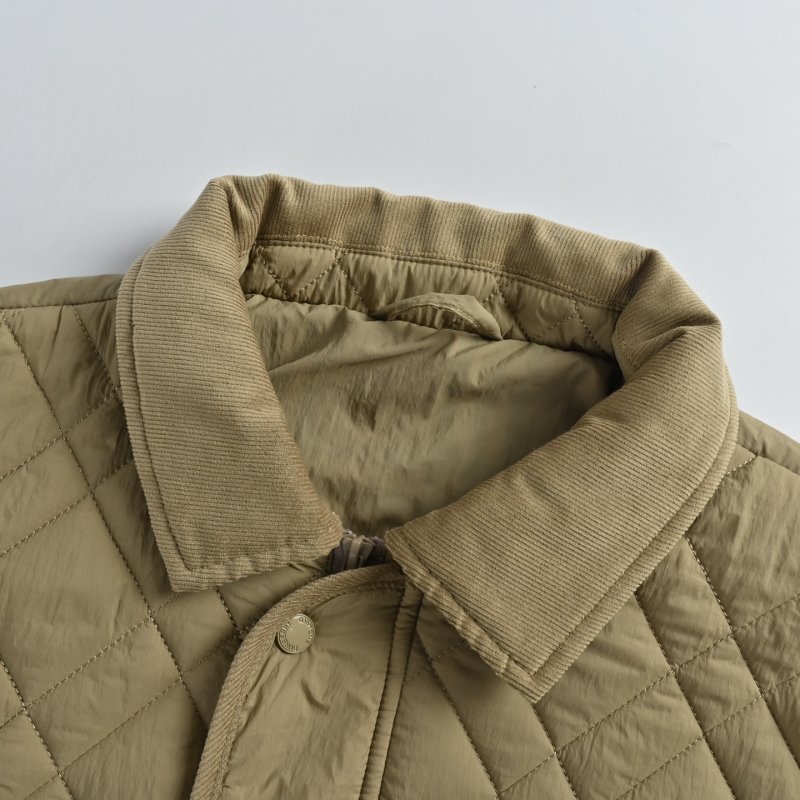 Quilted Puffer Jacket Cream view