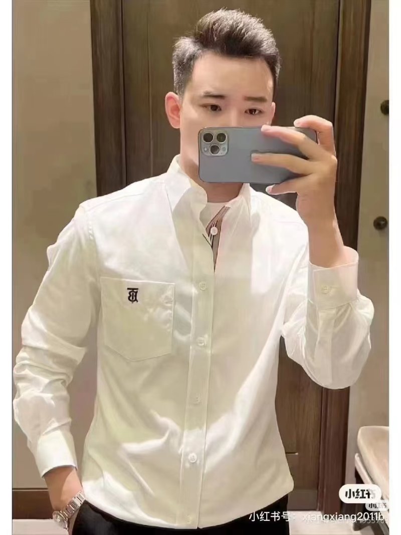 Premium White Oversized Zip Shirt with Chest Pocket view
