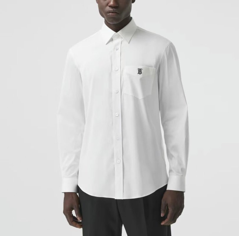 Premium White Oversized Zip Shirt with Chest Pocket view