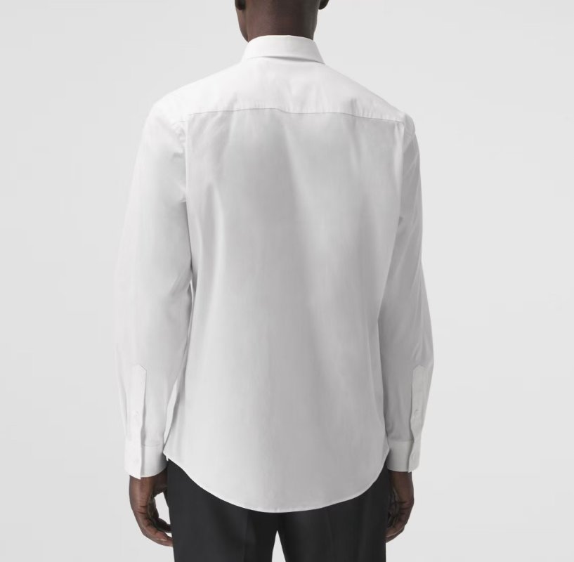Premium White Oversized Zip Shirt with Chest Pocket view