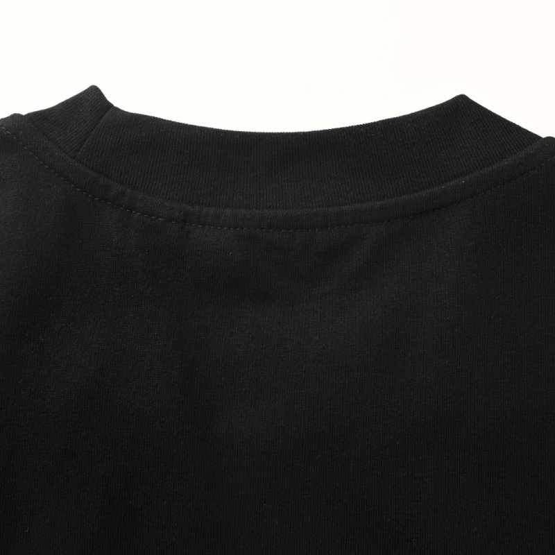 Black Graphic Print Short Sleeve T-Shirt view