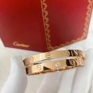 Cartier Love Rose Gold Bangle Bracelet