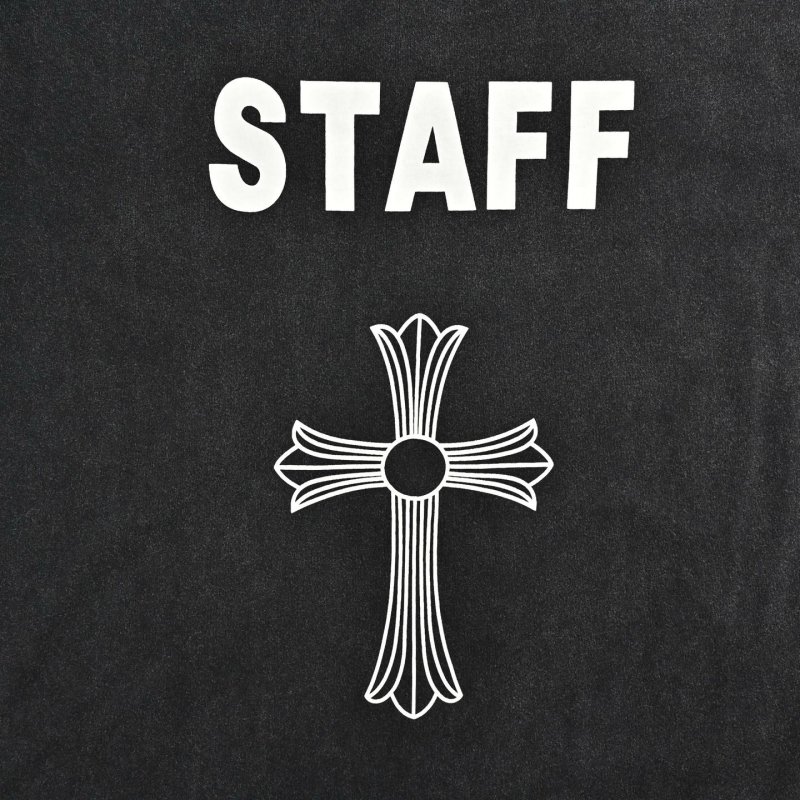 Chrome Hearts Staff Cross Black T-Shirt view