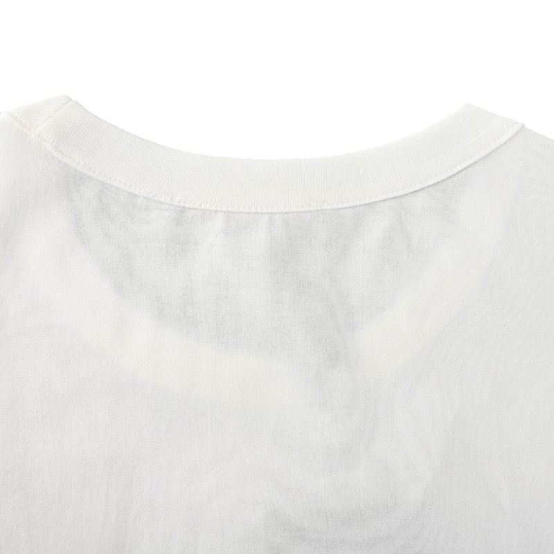 Cream Oversized Short Sleeve T-Shirt with Chest Badge view